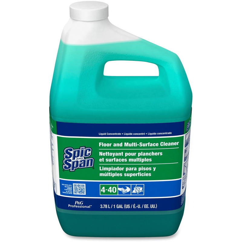 Spic & Span Floor And Multi-Surface Cleaner Liquid Concentrate 1 Gallon - 3 Per Case.