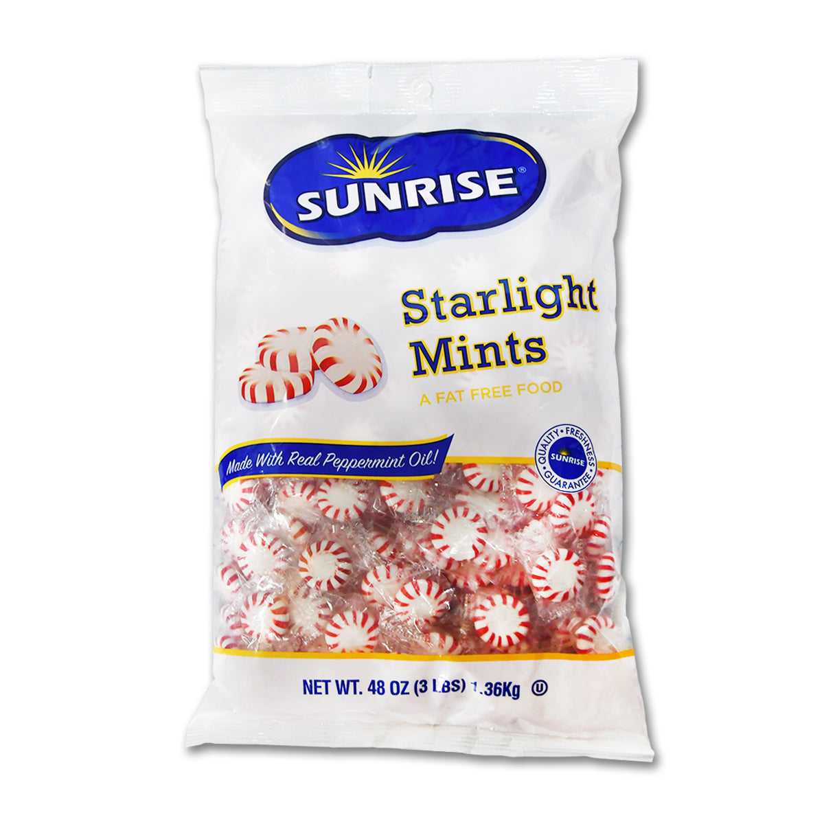 Sc Pepmnt Starlit Bag 3 Pound Each - 8 Per Case.