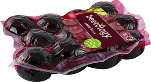 Beetology Cooked Beets Vacuum Foodservice 5.5 Pound Each - 5 Per Case.
