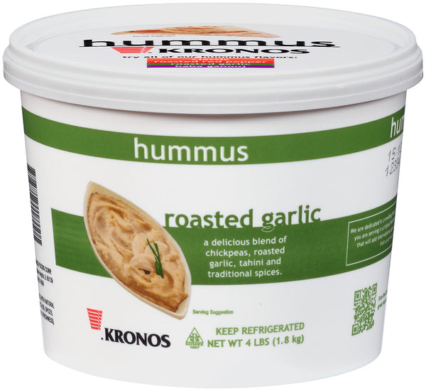 Hummus Garlic Roasted Garlic 4 Pound Each - 2 Per Case.