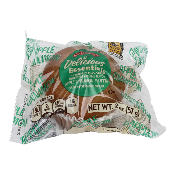 Muffin Apple Cinnamon Made With Whole Grain Naturally Flavored With Other Natural Flavor 2 Ounce Size - 72 Per Case.