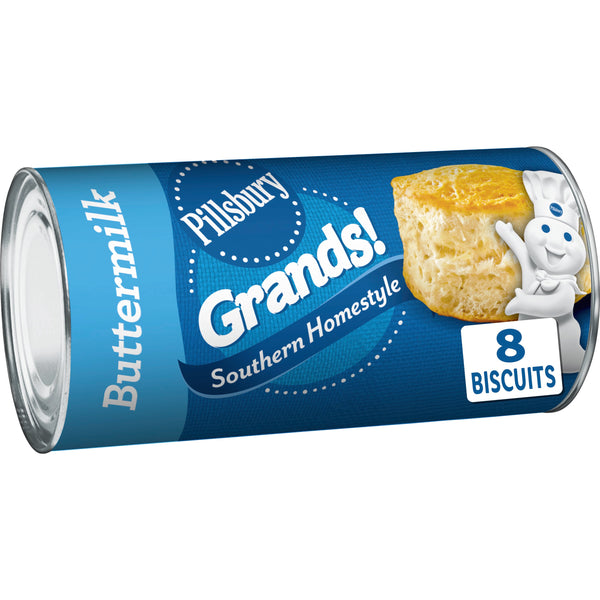 Pillsbury Biscuit Grands Buttermilk 16.3 Ounce Size - 12 Per Case.