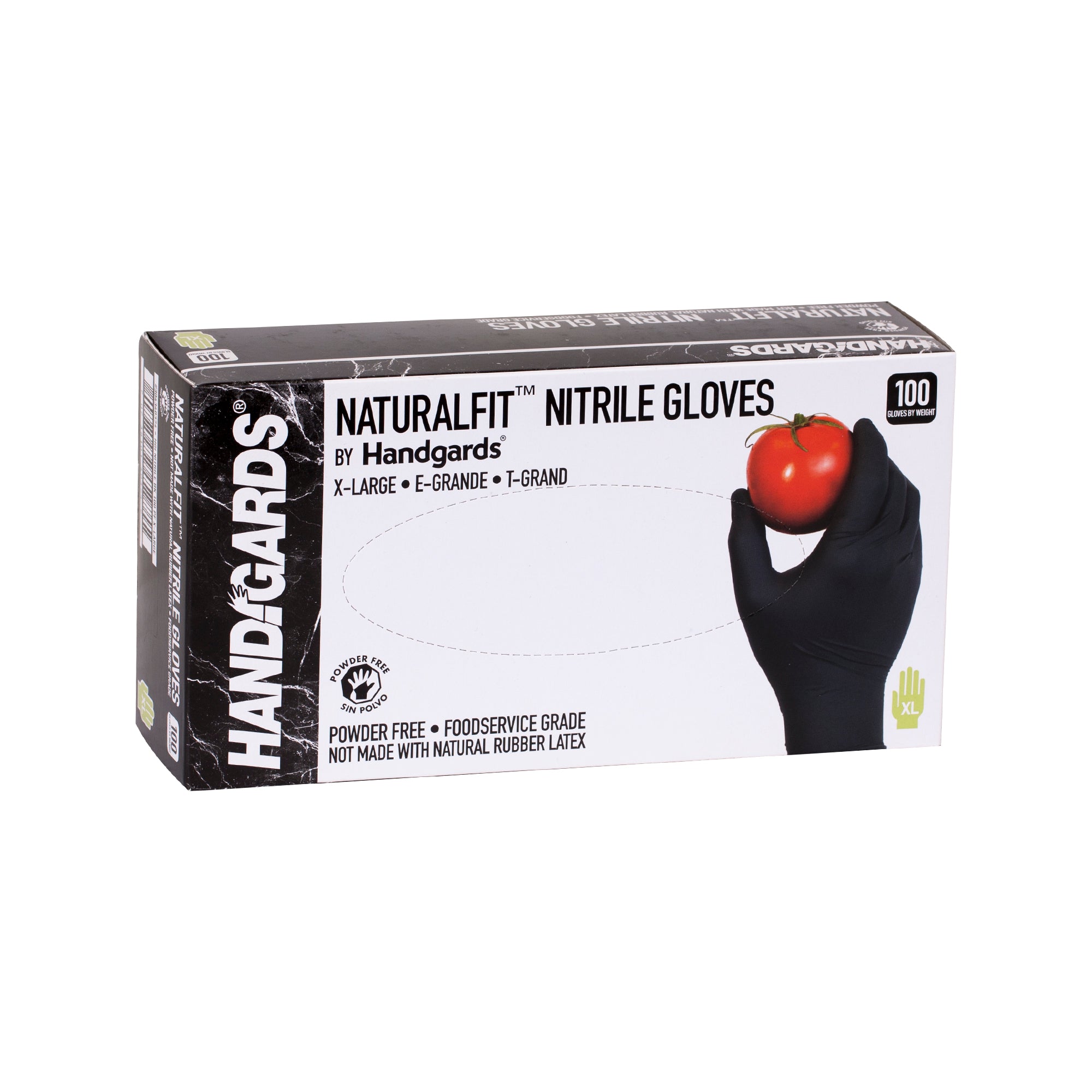 Glove Nitrile Performance Black Extra Large 100 Each - 10 Per Case.