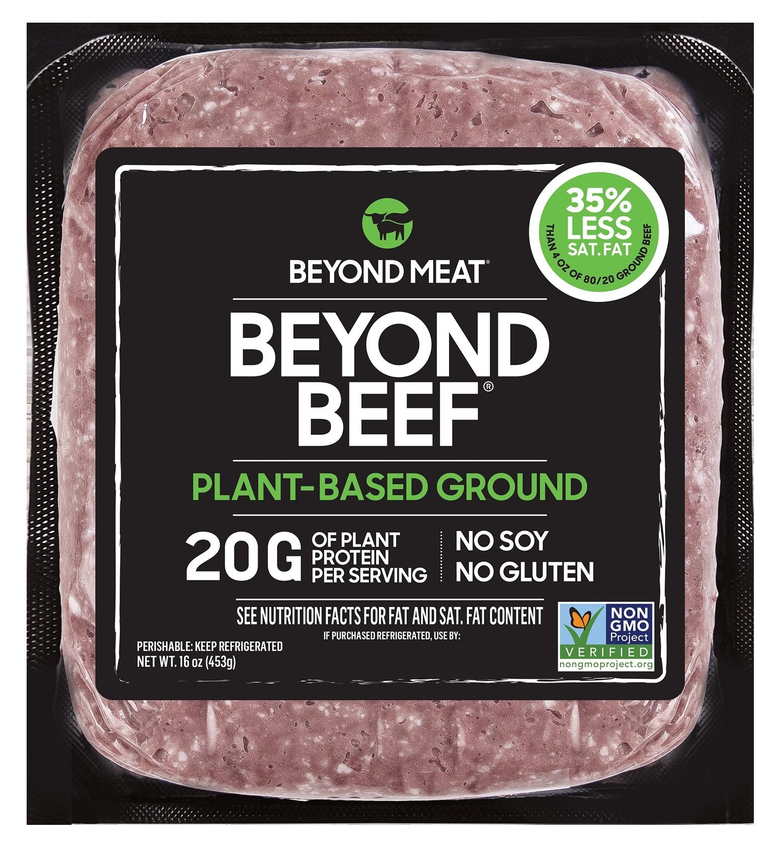Beyond Meat Beyond Beef 1 Pound Each - 12 Per Case.
