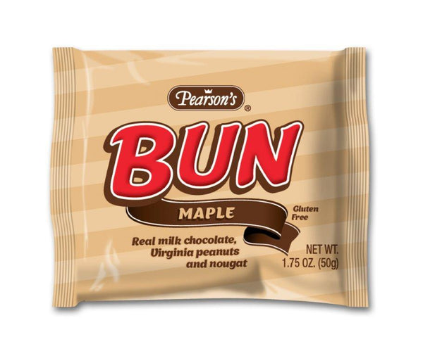 Maple Bun Bar 1.75 Ounce Size - 288 Per Case.