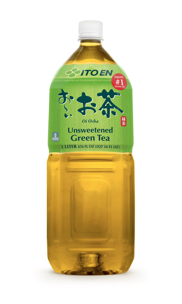 Ito En Oi Ocha Green Tea Unsweetened 2 Liter - 6 Per Case.