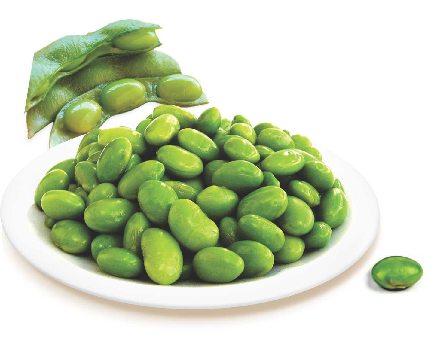 Edamame Shelled Bulk 24 Pound Each - 1 Per Case.