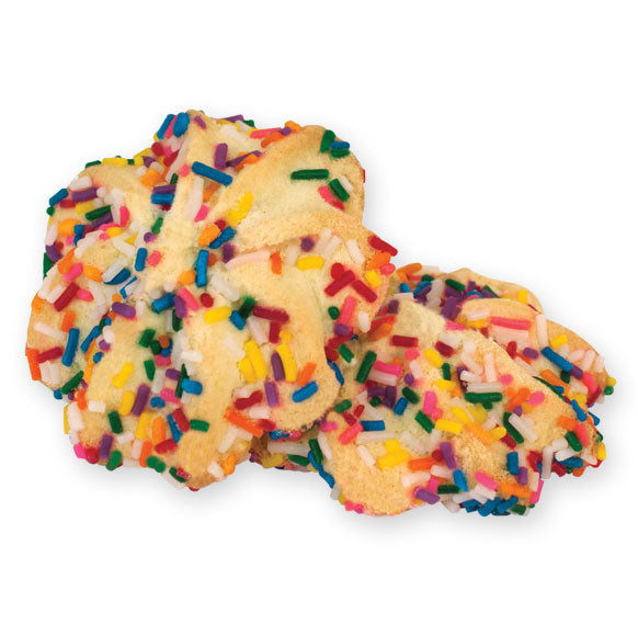Cookies United Cookie Rainbow Sprinkles Bulk 6 Pound Each - 1 Per Case.