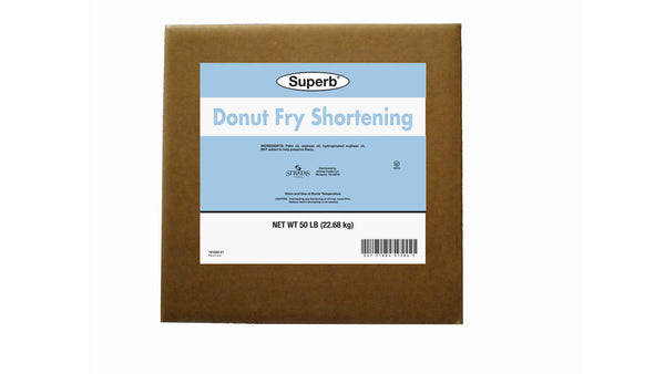 Superb Commodity Donut Frying Cube Shortening, 50 Pound - 1 Per Case.