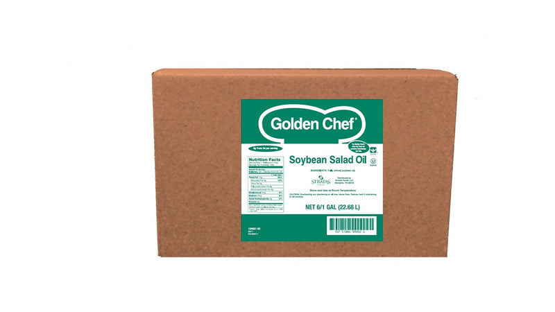 Golden Chef Soy Salad Oil 1 Gallon - 6 Per Case.