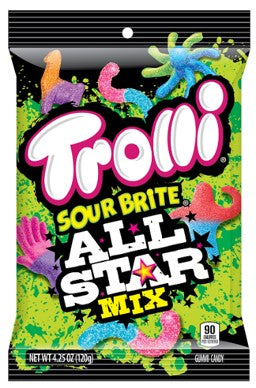 Trolli Sbc All Star Mix 4.25 Ounce Size - 12 Per Case.