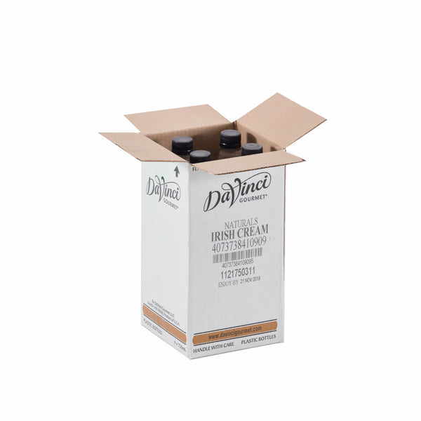 Davinci Gourmet Syrup Natural Irish Cream 750 ML - 4 Per Case.
