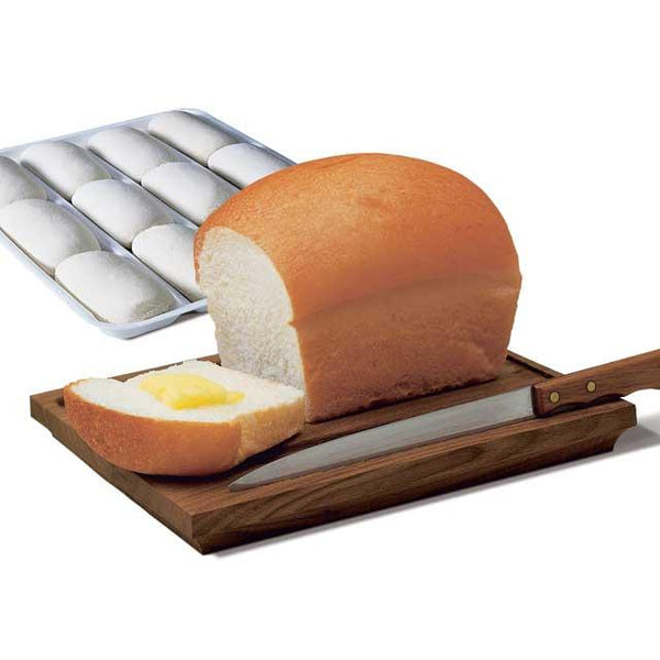 Bridgford White Demi Loaf Dough Tray 60 Each - 1 Per Case.