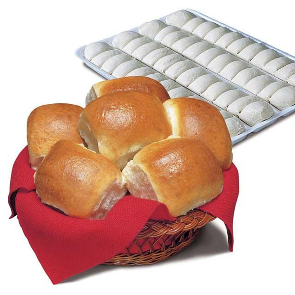 Bridgford Parkerhouse White Yeast Roll Doughtray 240 Piece - 1 Per Case.