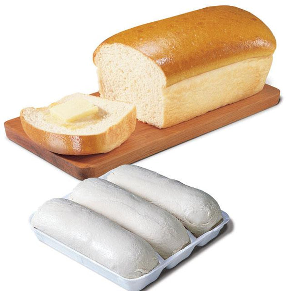 Bridgford White Bakers Loaf Dough Tray Pack 24 Piece - 1 Per Case.