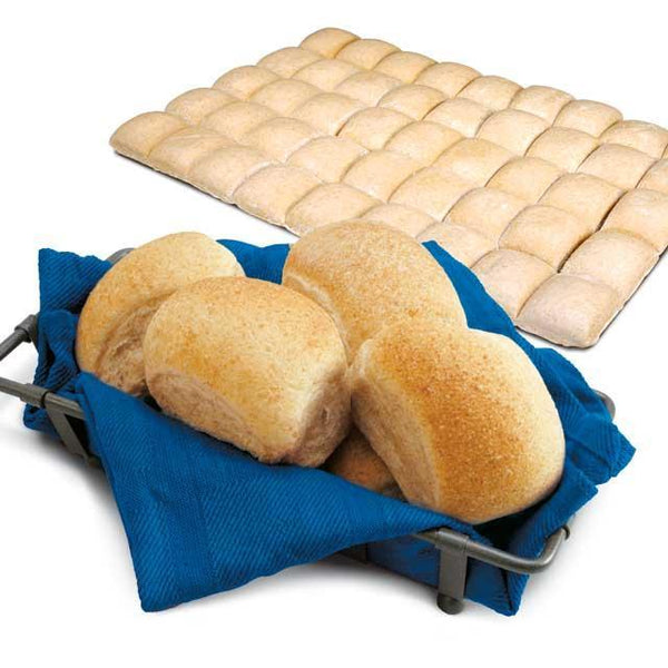 Bridgford Honey Wheat Yeast Bakery Roll Dough Layer (Whole Grain) 360 Piece - 1 Per Case.
