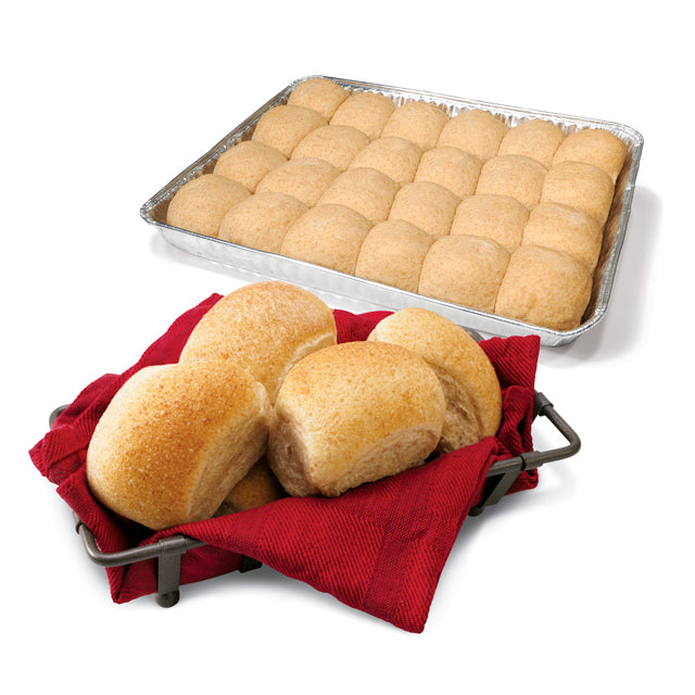 Bridgford Heat And Serve Honey Wheat Rolls (Whole Grain) 120 Piece - 1 Per Case.