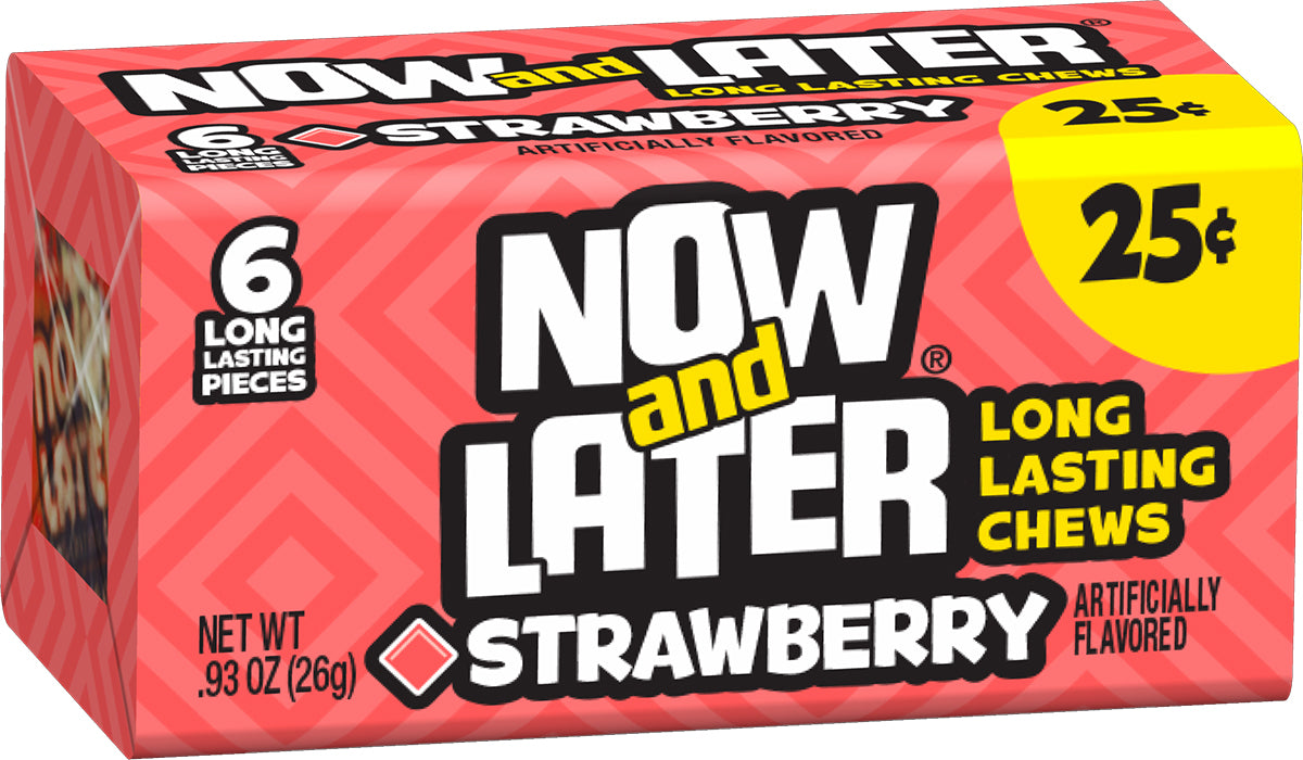 N&l Strawberry Piece 0.93 Ounce Size - 12 Per Case.