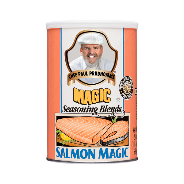 Salmon Magic Canisters 24 Ounce Size - 4 Per Case.