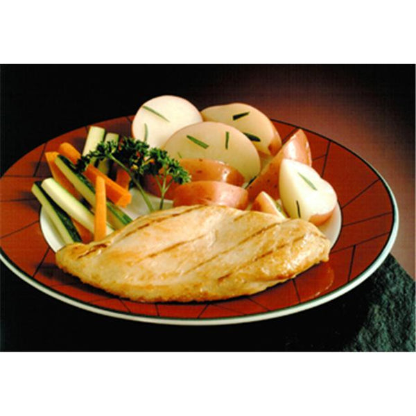 Chicken Fully Cooked Bnlsskls Easy Gourmet Classic® Savory Brst Fillet Avg No Gluten A 5 Pound Each - 2 Per Case.