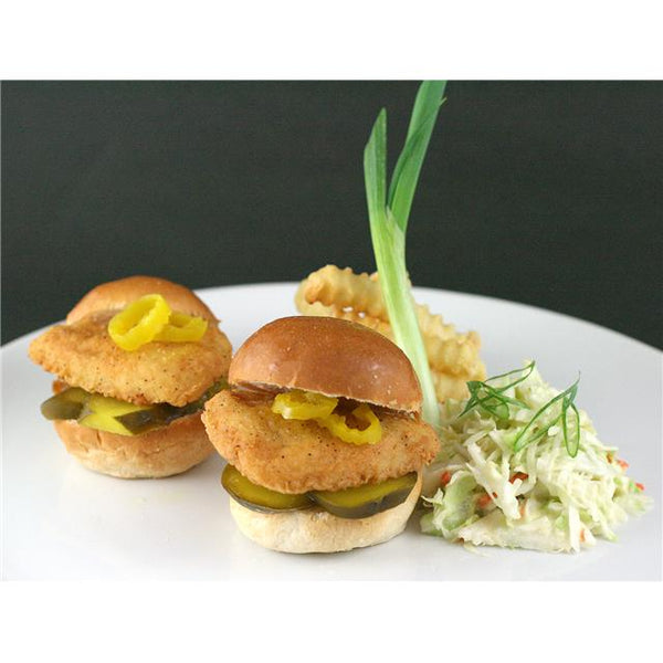 Chicken Fully Cooked Nae Country Good Perfect Answers™ Breaded Breast Slider Avg 5 Pound Each - 2 Per Case.