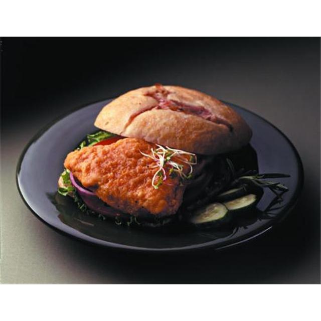 Chicken Fully Cooked Gold N'spice® Breaded Brst Fillet Avg 5 Pound Each - 2 Per Case.