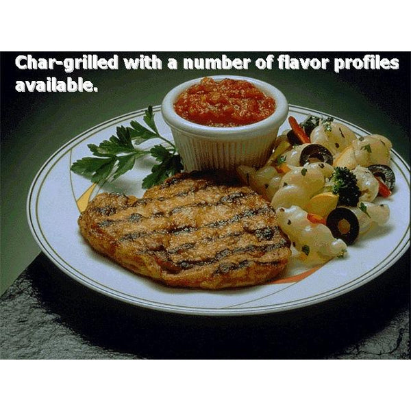 Chicken Fully Cooked Country Good™ Seasoned Breast Pattie Avg 5 Pound Each - 2 Per Case.