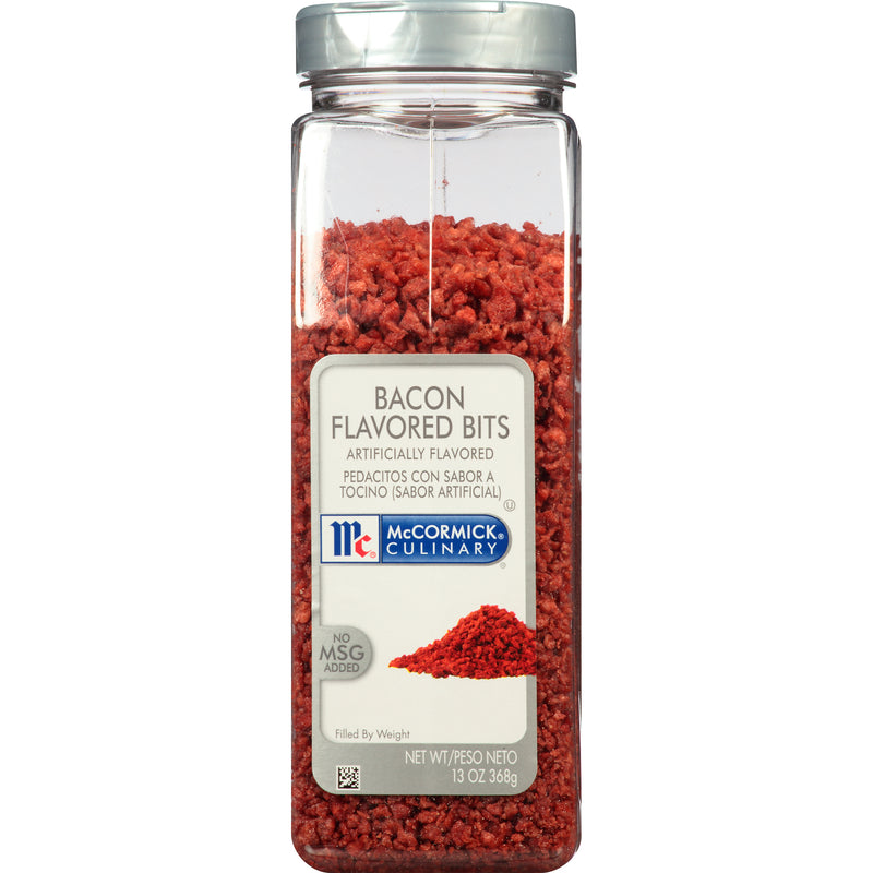 Mccormick Culinary Bacon Flavored Bits 13 Ounce Size - 6 Per Case.