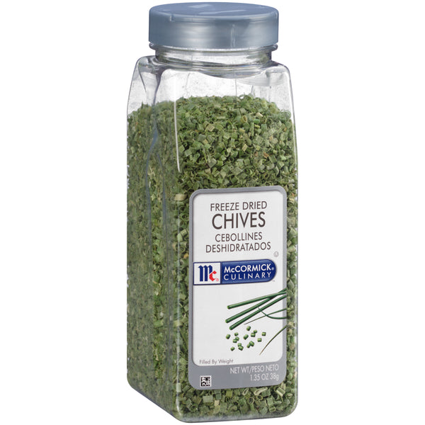 Mccormick Culinary Freeze Dried Chives 1.35 Ounce Size - 6 Per Case.