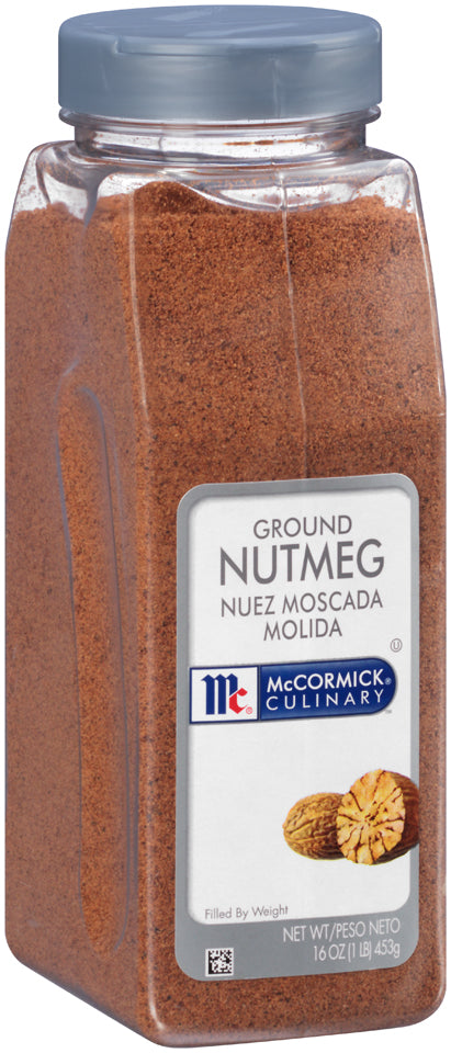 Mccormick Culinary Ground Nutmeg 16 Ounce Size - 6 Per Case.