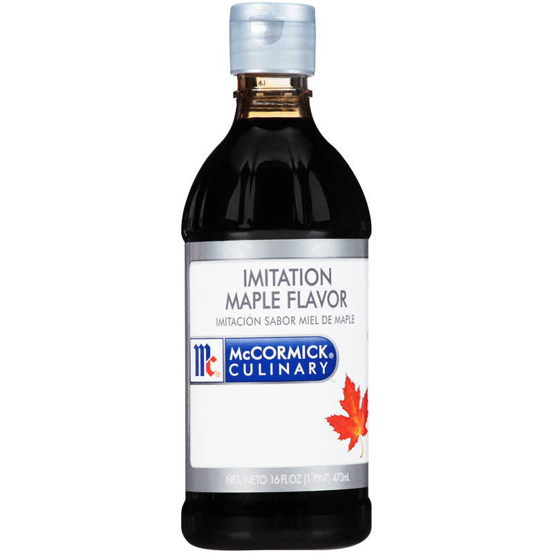 Mccormick Culinary Imitation Maple Extract Pt 1 Pt - 6 Per Case.