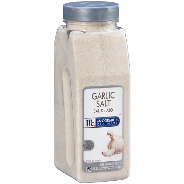 Mccormick Culinary Garlic Salt 41.25 Ounce Size - 6 Per Case.