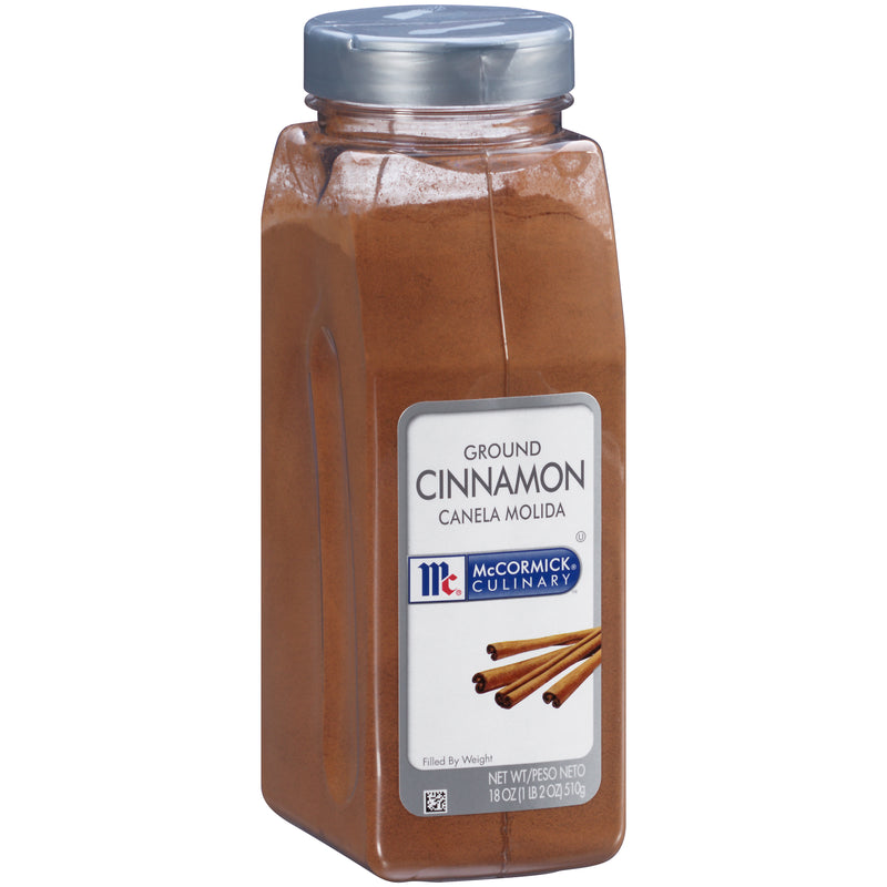 Mccormick Culinary Ground Cinnamon 18 Ounce Size - 6 Per Case.