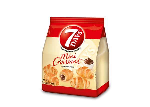 Days Mini Croissant Cocoa 6.53 Ounce Size - 8 Per Case.