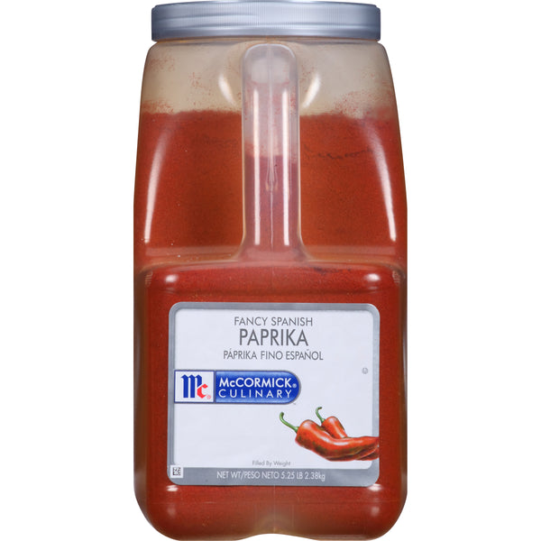 Mccormick Culinary Fancy Spanish Paprika 5.25 Pound Each - 3 Per Case.