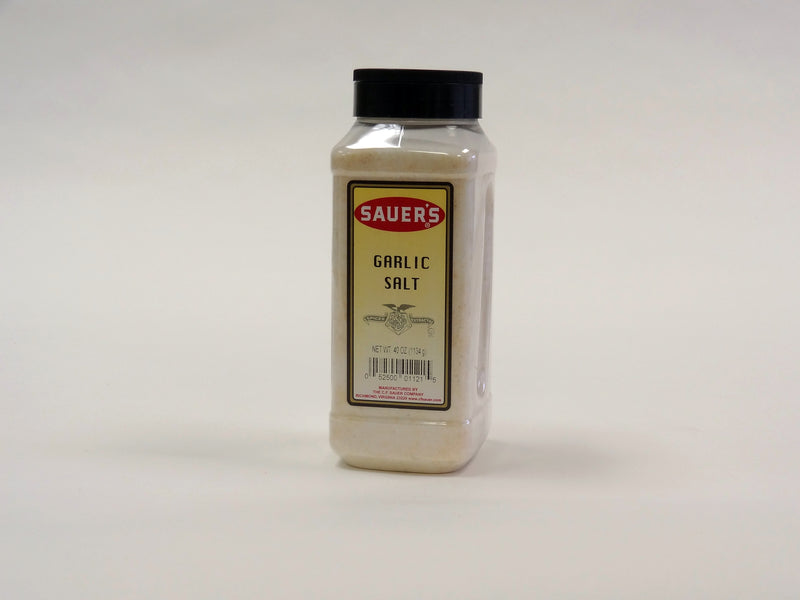 Garlic Salt 40 Ounce Size - 6 Per Case.