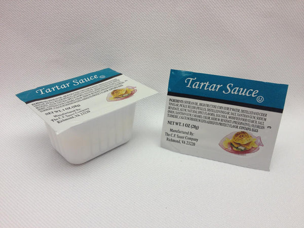 Tartar Sauce 1 Ounce Size - 6.244 Pound Per Case.