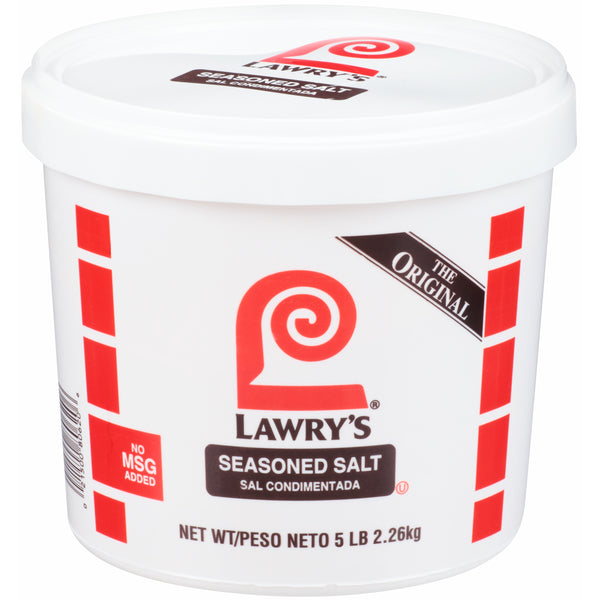 Lawry's Seasoned Salt 5 Pound Each - 2 Per Case.