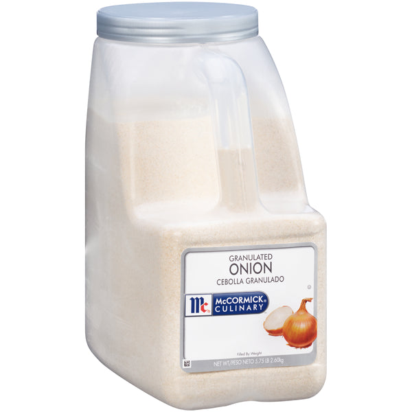 Mccormick Culinary Granulated Onions 5.75 Pound Each - 3 Per Case.
