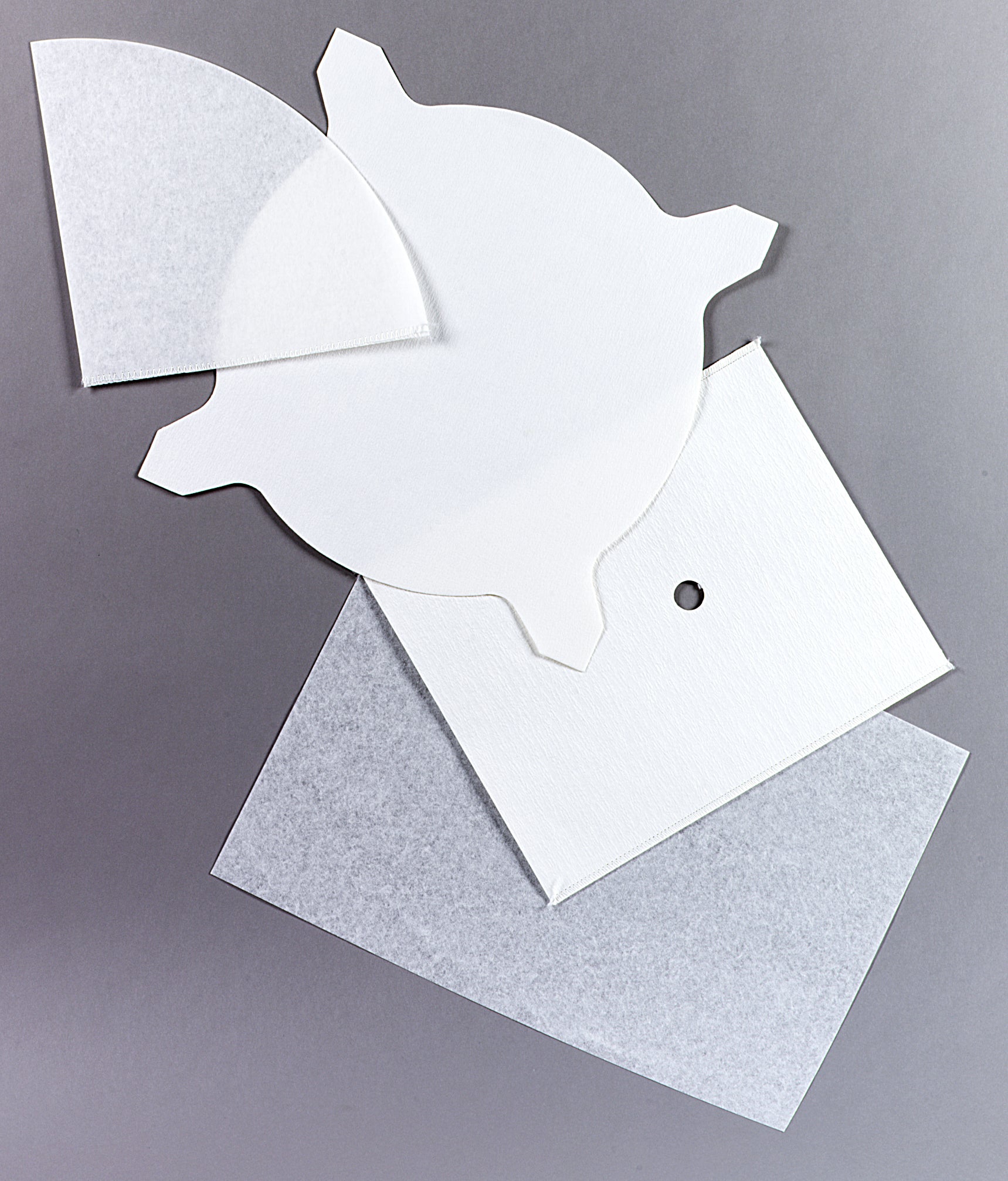 5"x5" Filter Sheet Standard Flow Synthetic Non Woven Material 100 Each - 1 Per Case.