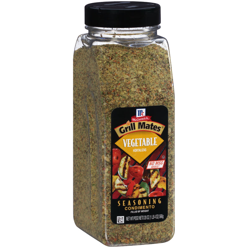 Mccormick Grill Mates Vegetable Seasoning 20 Ounce Size - 6 Per Case.