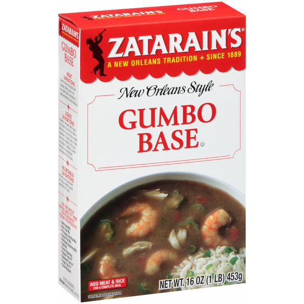 Zatarain's Gumbo Base 1 Pound Each - 6 Per Case.