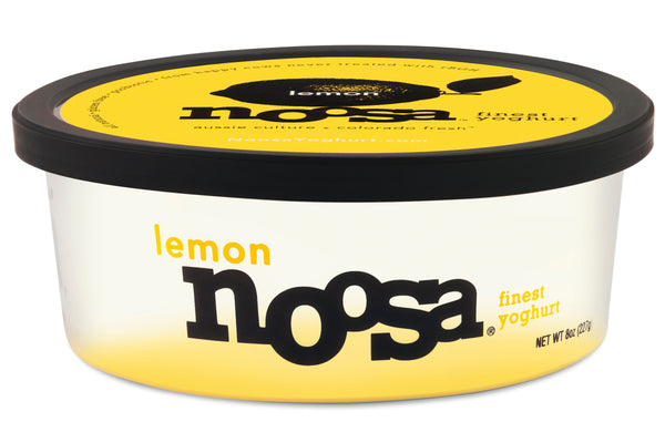 Noosa Yoghurt Lemon 1 Each - 12 Per Case.
