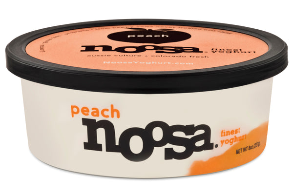 Noosa Yoghurt Peach 1 Each - 12 Per Case.