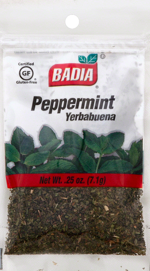 Badia Peppermint 0.25 Ounce Size - 576 Per Case.