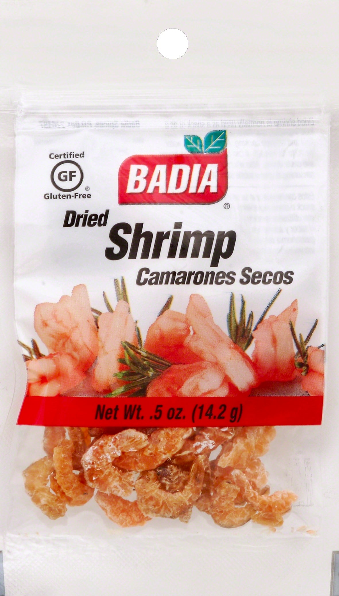 Badia Shrimp Dried 0.5 Ounce Size - 576 Per Case.
