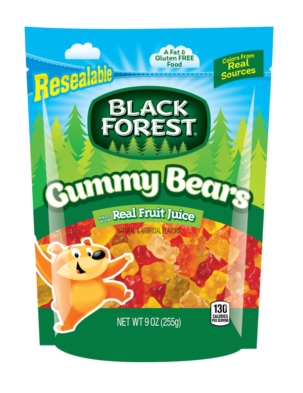 Black Forest Gummy Bears Z 9 Ounce Size - 6 Per Case.