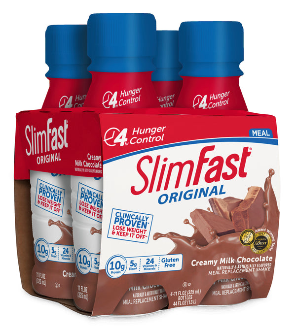 Slimfast Rtd Creamy Milk Chocolate 11 Fluid Ounce - 12 Per Case.