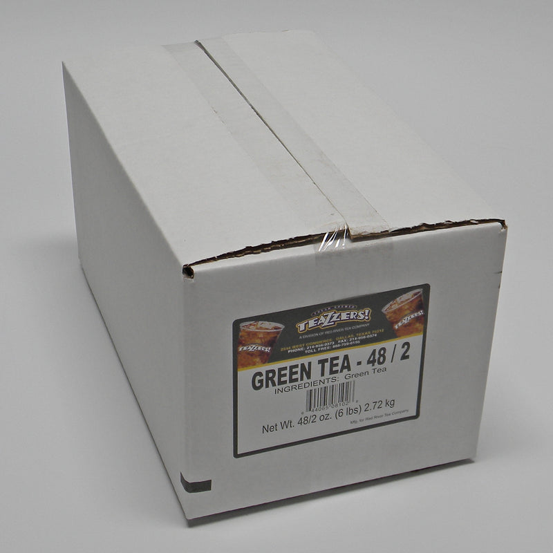 Teazzers Tea Bags Green Tea 2 Ounce Size - 48 Per Case.