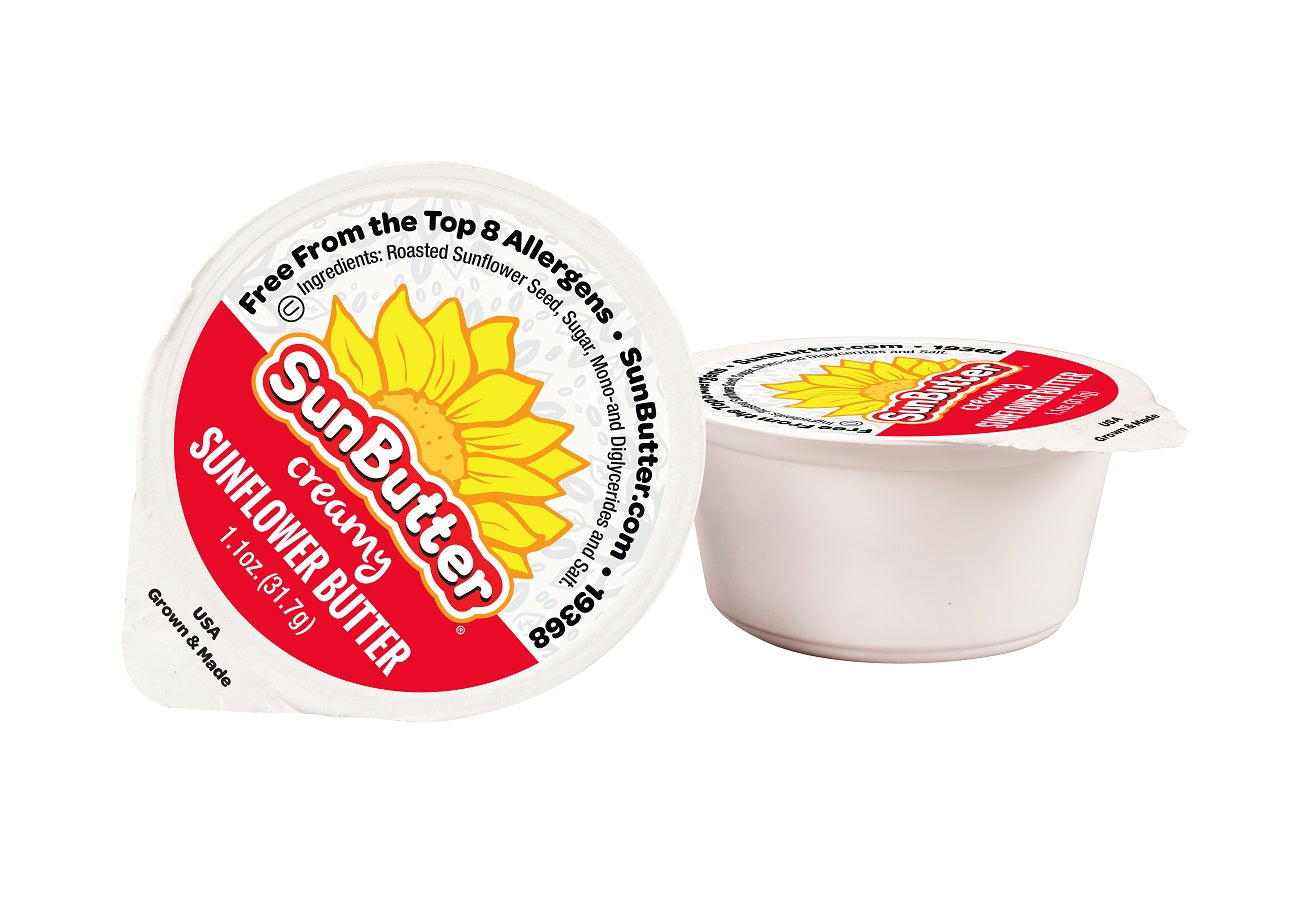 Sunbutter Creamy Cups 200 Each - 1 Per Case.